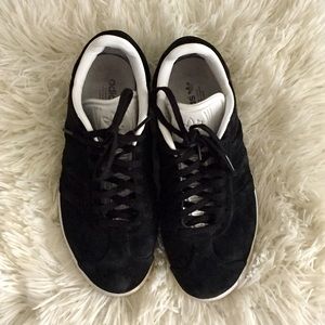 Adidas Gazelle for Jcrew in black suede